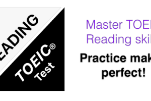 Free TOEIC Reading Test with Answers