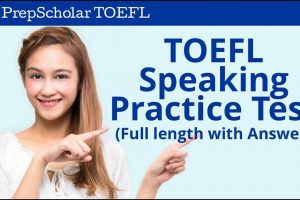 The TOEFL Speaking Test